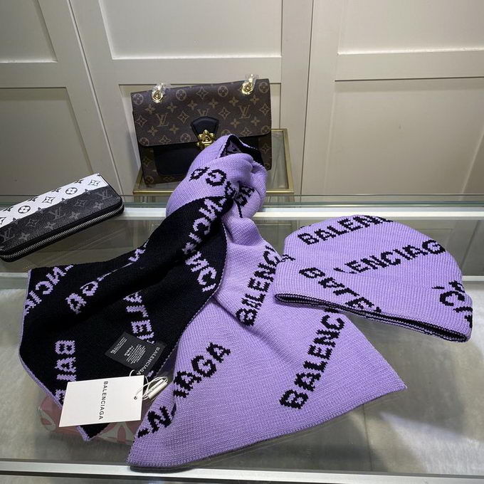 Balenciaga Hat & Scarf Set ID:20231105-201